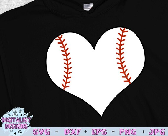 Download Baseball Svg Heart Svg Baseball Shirt Sports Svg Softball Etsy