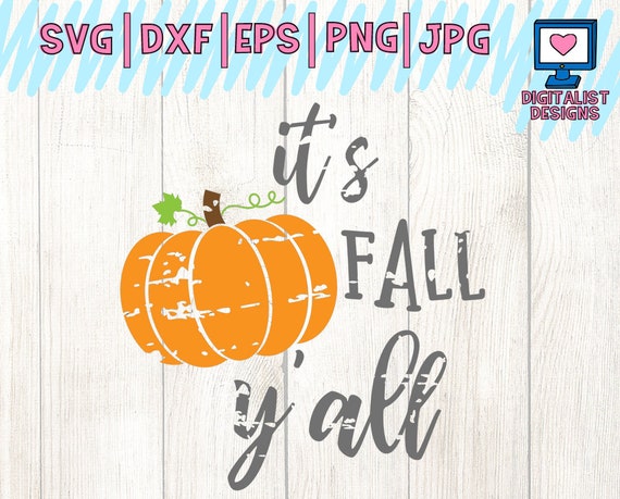 Download Free Pumpkin Svg It S Fall Yall Pumpkin Clipart Pumpkin Etsy SVG Cut Files