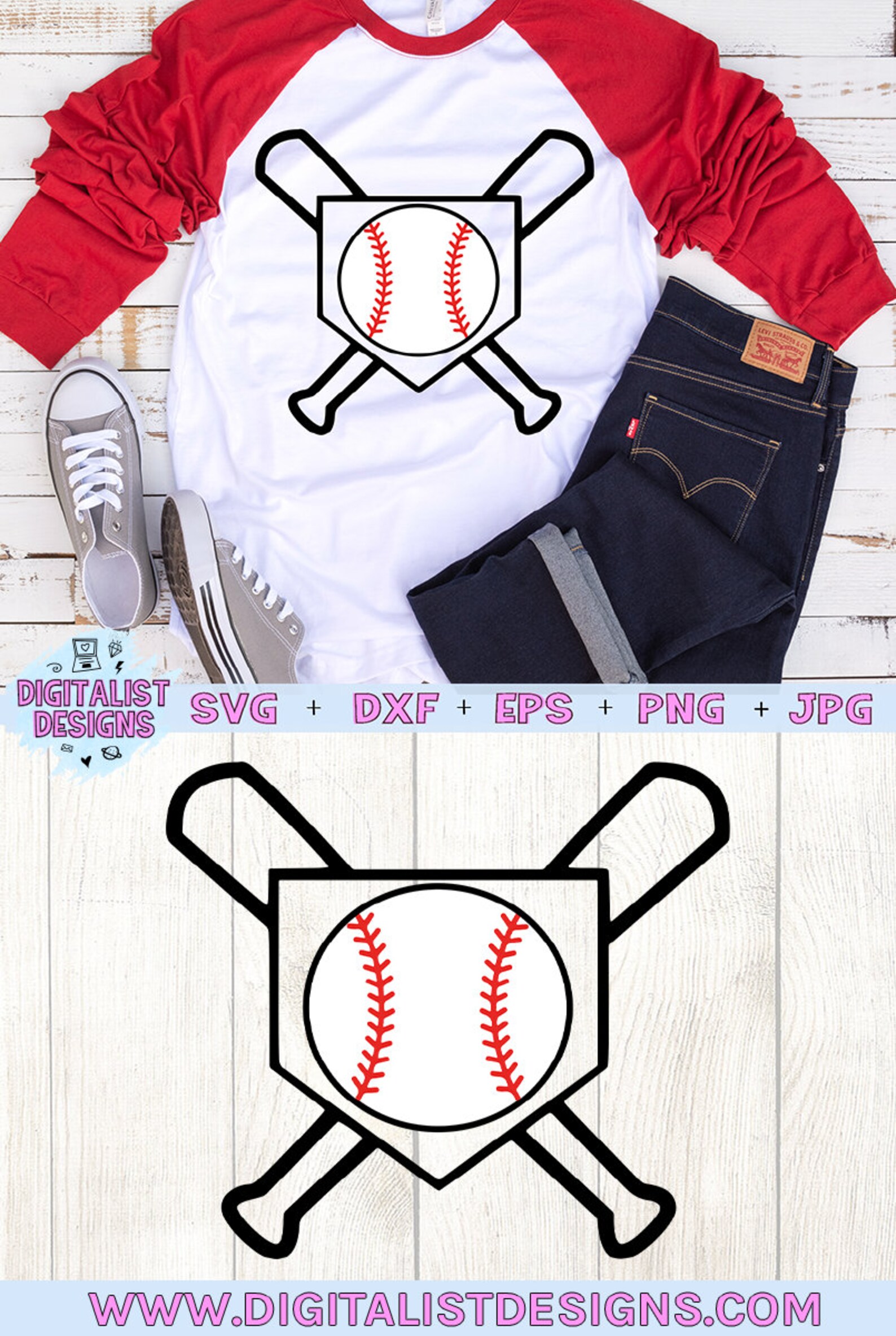 Baseball Svg, Baseball Bat Svg, Baseball Shirt, Sports Svg, Baseball