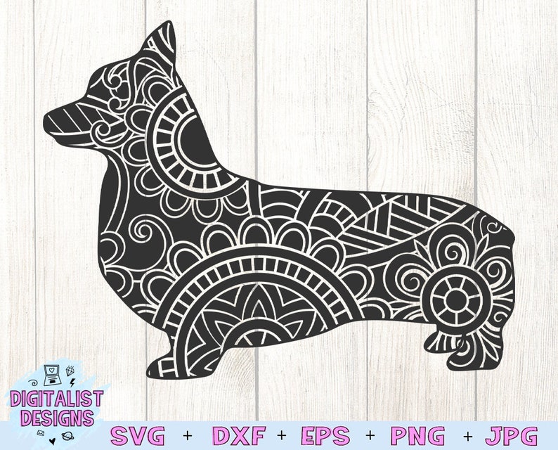 Download Mandala Dog Svg For Cricut - SVG Layered