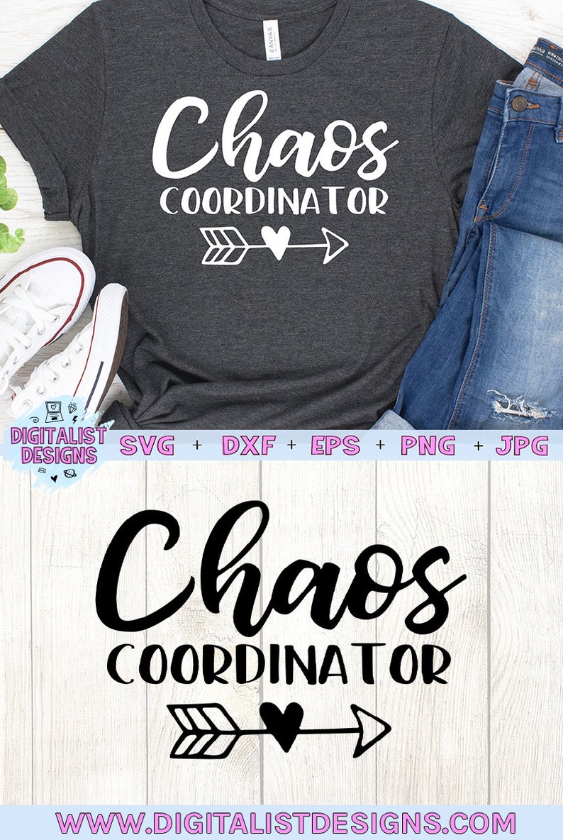 Download Teacher svg chaos coordinator svg mom svg printable arrow | Etsy