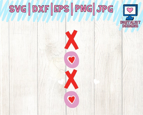 Download Clip Art Xoxo Valentine Svg File Love Svg Heart Svg Love Valentines Day Svg Valentines Day Cut File Silhouette File Cricut Cutting File Valentines Art Collectibles