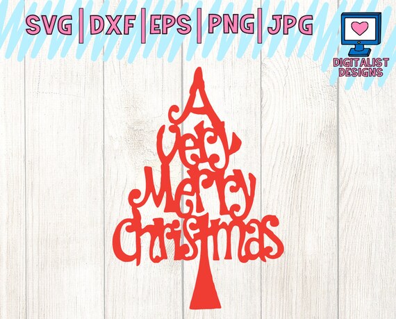 Download Free Christmas Tree Svg Merry Christmas Svg Christmas Clipart Etsy SVG Cut Files