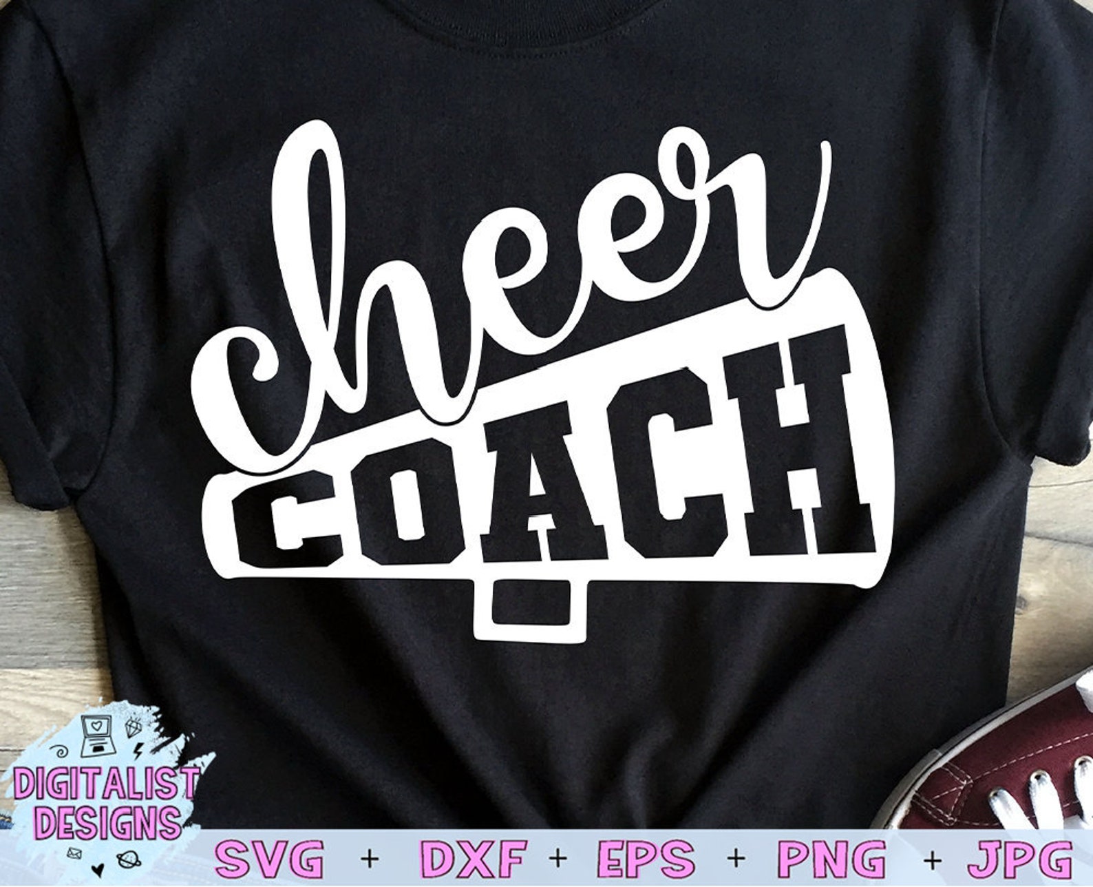 Cheer Svg Cheer Coach Cheer Shirt Cricut Cut File Etsy