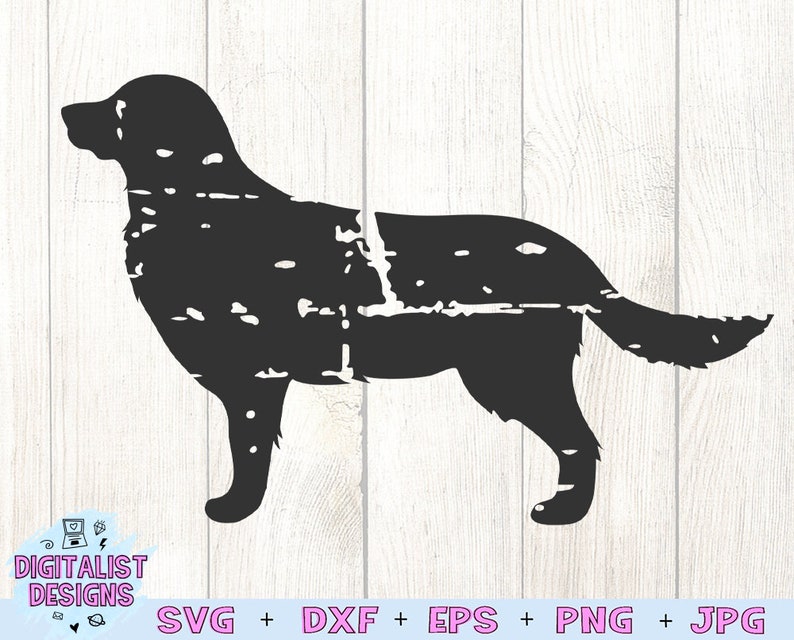 Download Golden retriever svg dog svg grunge svg cricut cut files ...