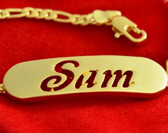 Name Bracelet SAM- Personalised Bracelet. 10
