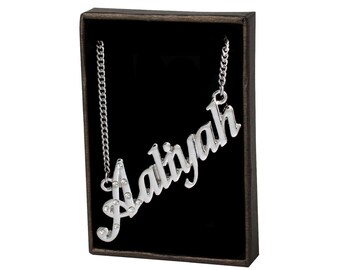 Name Necklace Aaliyah Gold Plated 18ct 