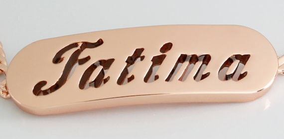 Fatima name bracelet outlet