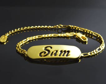 Name Bracelet SAM- Personalised Bracelet. 10