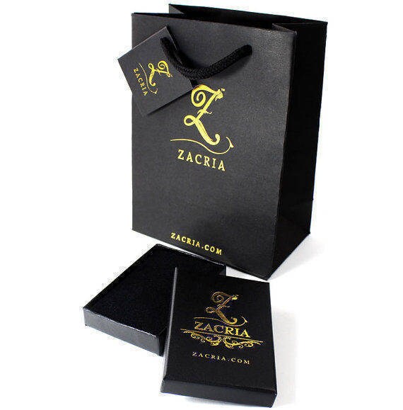 Zacria Laura 18K White Gold Plated Gift Set 