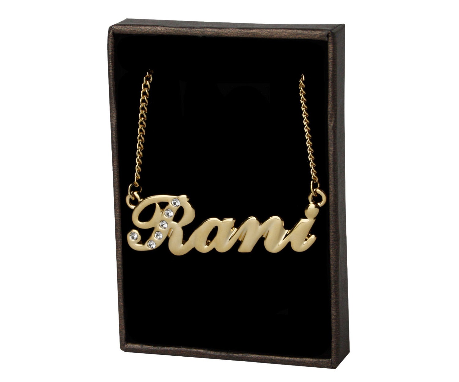 Rani name gold chain deals