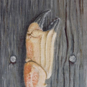 Original Oil Painting: Danish Crab Pincer