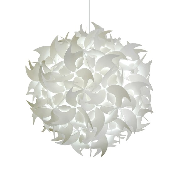 Deluxe Hooks 22 Cool White Glow Hanging Pendant Light Image 0
