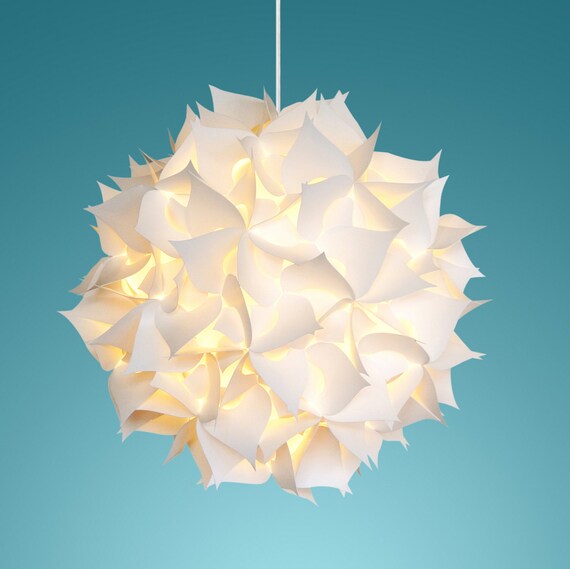 Deluxe Spades 22 Warm White Glow Hanging Pendant Light Fixture Plug Image 0