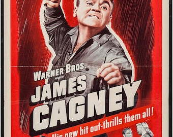 Kiss Tomorrow Goodbye (Warner Brothers, 1950). Insert (14" X 36"). Film Noir