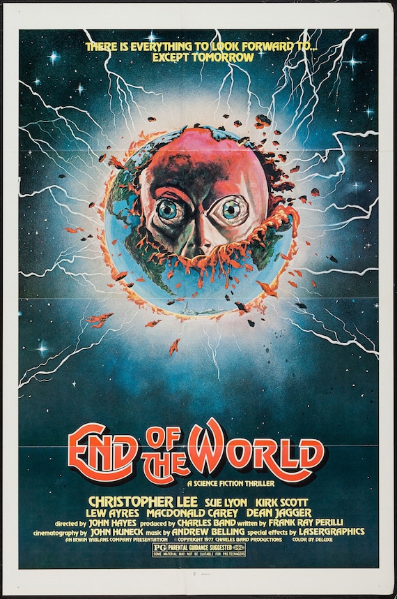 Movie Poster 27 X 41 End of the World 1977