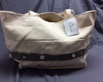 Fly Down.handcrafted Bag Made in Italy From Cotton - Etsy