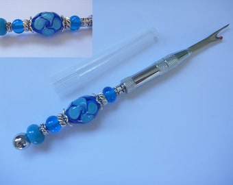 Custom Order Seam ripper, unpicker, lampwork glass beads, quilting, sewing tool