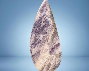 Cabujón de fluorita de sagenita china