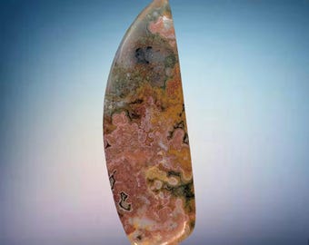 Cabochon en jaspe océanique