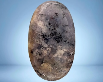 Amethyst Sage Agate Cabochon