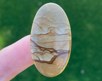 Video, Picture Jasper Landscape Cabochon