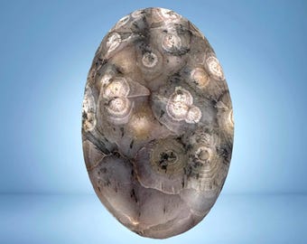 Cabujón de ágata Luna
