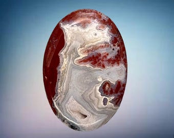 Brenda Plume Agate Cabochon