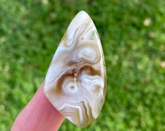 Video, Large Agate Cabochon