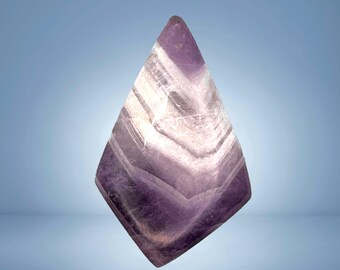 Chevron Amethyst Cabochon