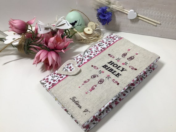 Bible Cover Holy Bible Cover Book Cover Bible Journaling - Etsy