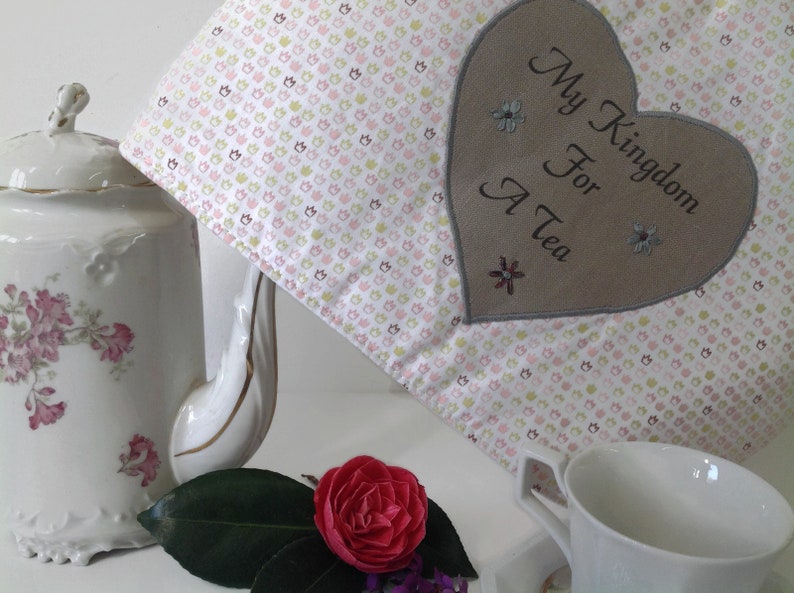 Tea Cozy Fabric Crown Teapot Warmer Royal Tea Cosy Tea Etsy