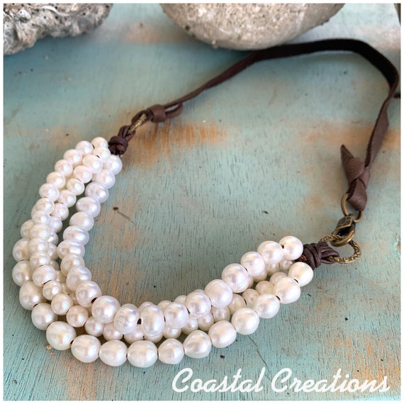 Four Strand Pearl Necklace #372