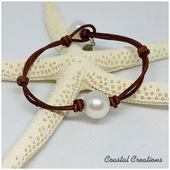 Double Strand Single Pearl Bracelet