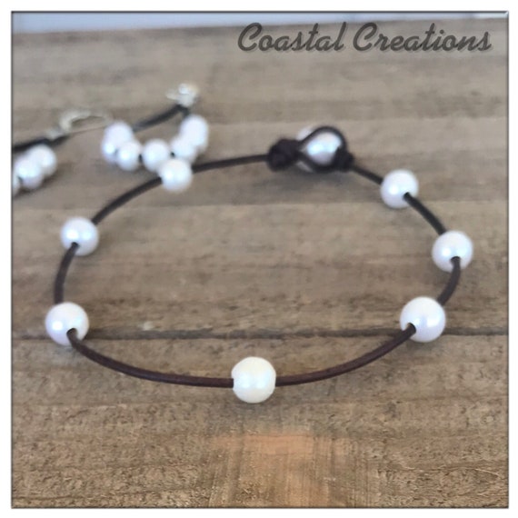 Scattered Pearl Anklet #348