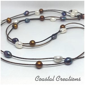 Multicolor Pearl Necklace