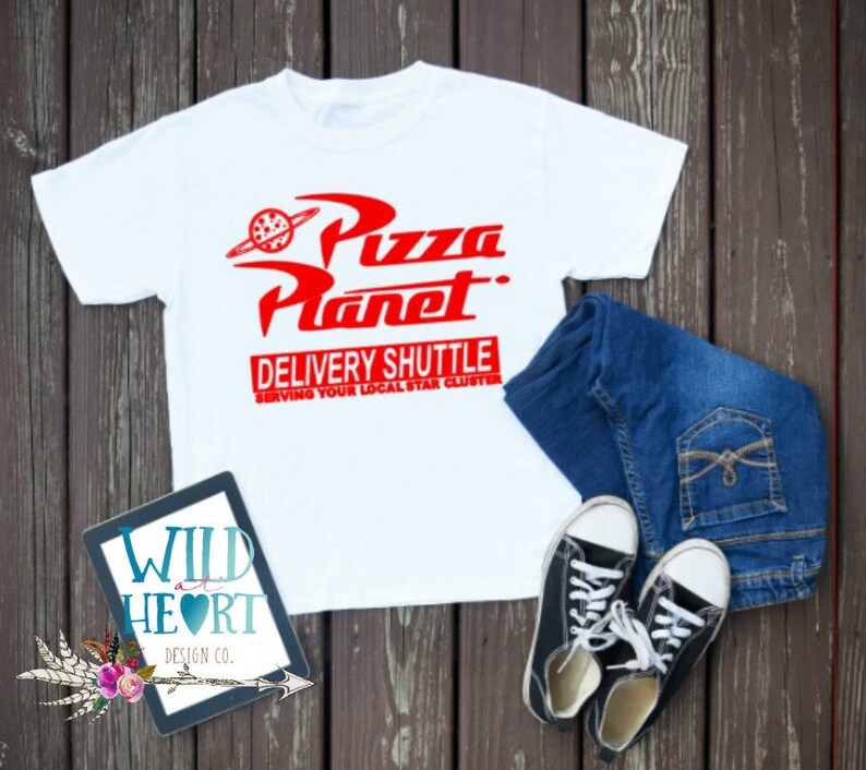 pizza planet shirt disney
