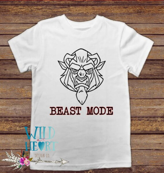 beast mode disney shirt