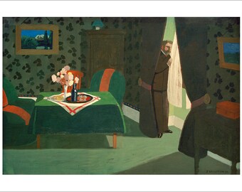 The Pool on a Summer/'s Eve fine art print poster various sizes Vallotton