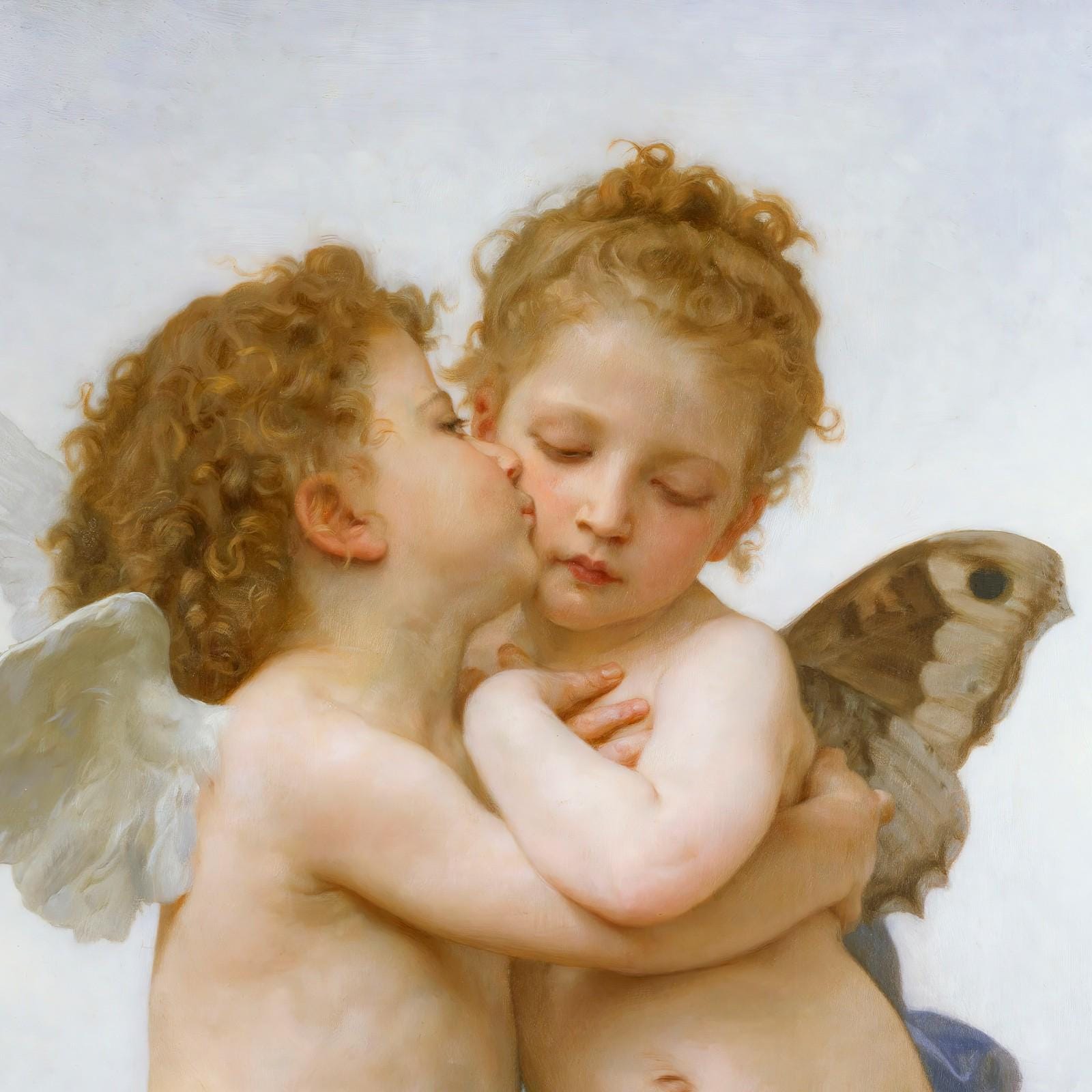 Angels First Kiss - Etsy