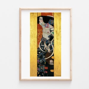 Klimt Salome 1909 fine art print home decor gallery wall art classic poster art vintage famous artist print image 3