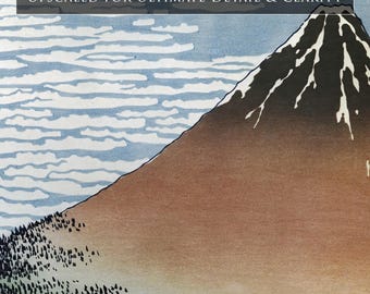 葛飾北斎「富士山図」版画：日本のアートポスター、ギャラリーの壁装飾