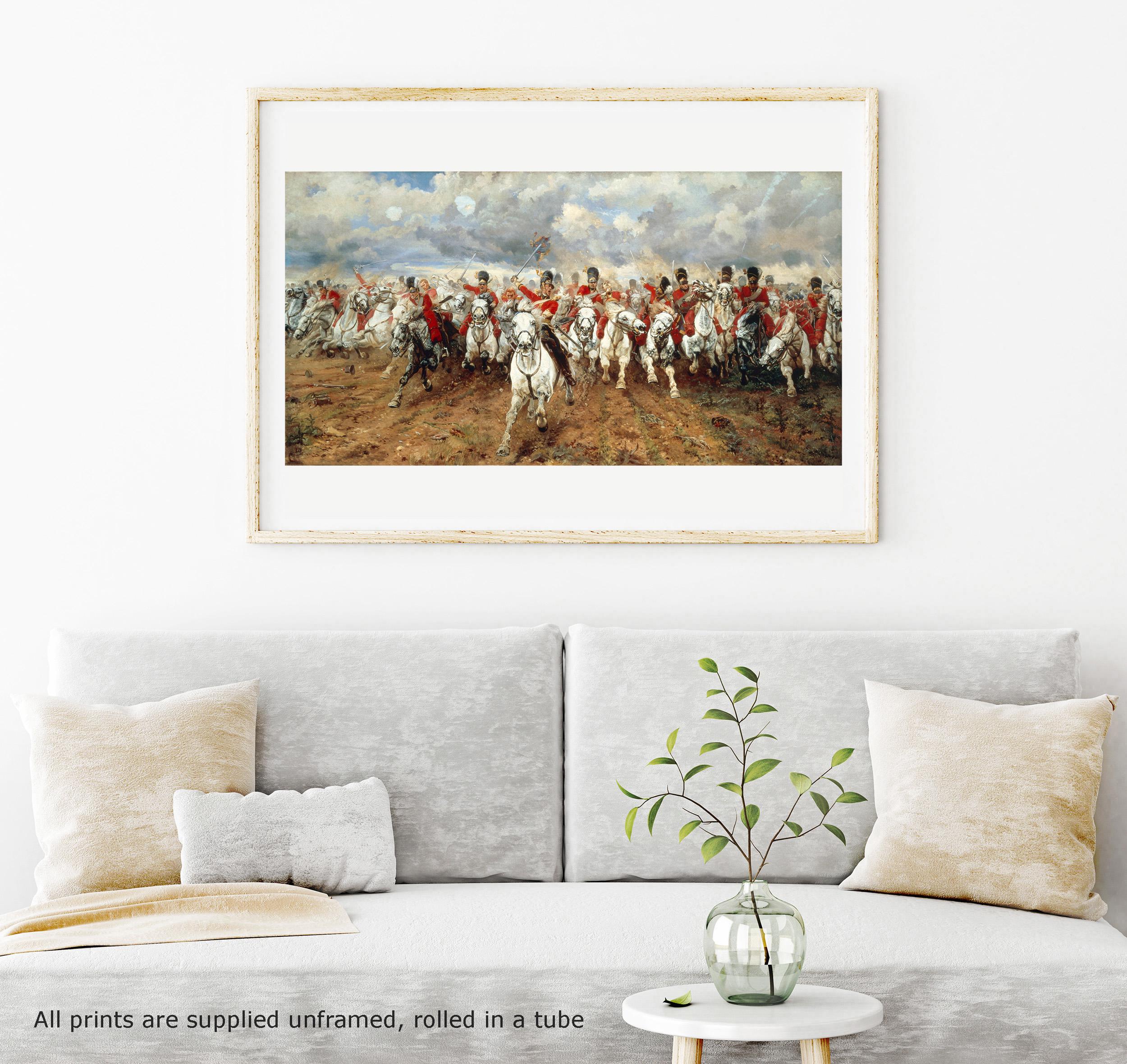 Scotland Forever Art Print by Lady Elizabeth Butler - Scottish