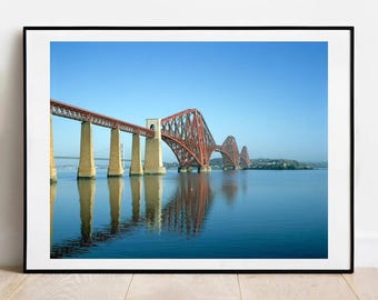 Photo The Forth Bridge Edinburgh - Scotland Art Print home decor