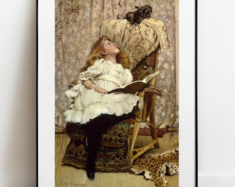 Charles Burton Barber Print: A Rival Attraction, Vintage Cat Art
