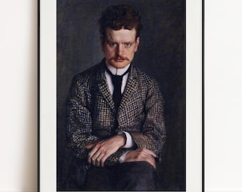 Jean Sibelius (1892) by Eero Järnefelt – Master Nordic Portrait, Fine Art Print