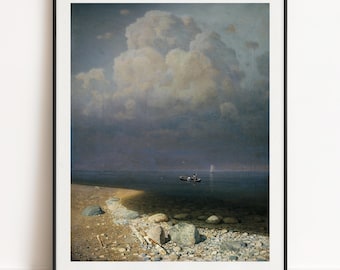 Arkhip Kuindzhi - Lake Ladoga, 1873, Fine Art Print
