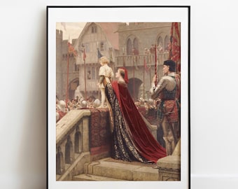 エドマンド・ブレア・レイトン作「星の王子さま」のアートプリント：ラファエル前派の古典絵画