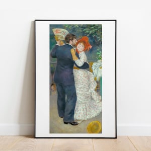 Renoir Dance in the Country Print: Vintage Fine Art Poster