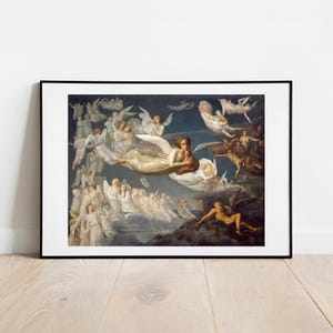 Janmot The Passage of Souls wall decor gallery wall art print vintage poster art famous artist print